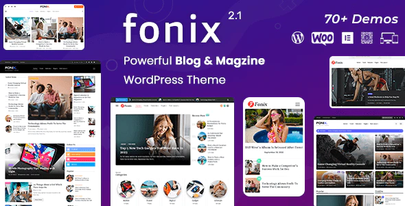 Fonix v2.3.0 Newspaper & Magazine WordPress Theme Download