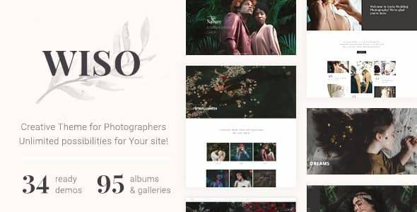 Wiso Photography v1.7.1 WordPress Theme Download