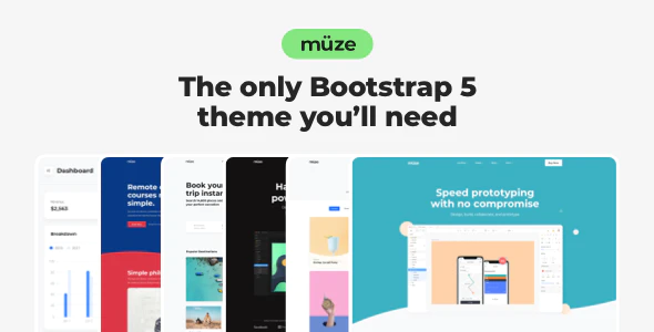 Muze – Multi-Purpose HTML5 Template Download