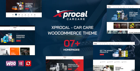 Xprocal v1.1.1 Car Care WooCommerce Theme Download