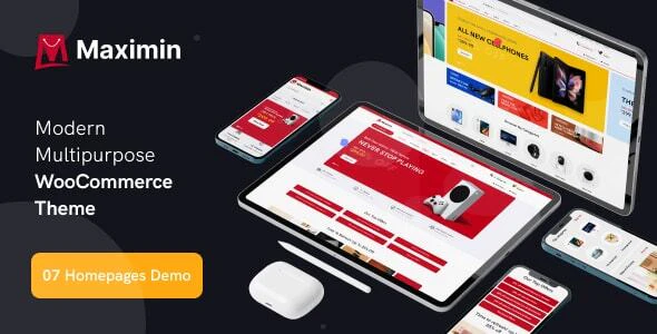 Maximin v.1.2.0 Modern Multipurpose WooCommerce WordPress Theme Download