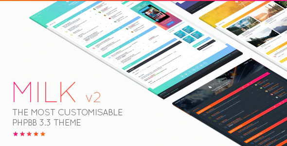 Milk – v2.1.15 Multipurpose Responsive phpBB 3.3 WordPress Theme Download