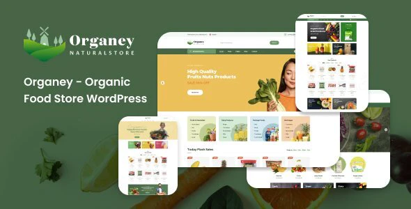 Organey v2.8.3 Organic Food WooCommerce WordPress Theme Download