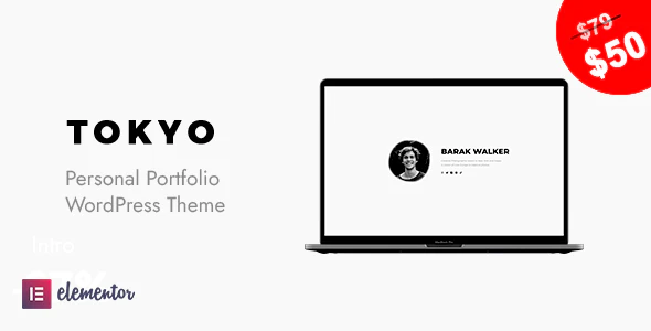 Tokyo v.1.9 Personal Portfolio WordPress Theme Download