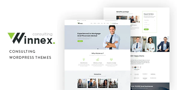 Winnex v1.2.7 Business Consulting WordPress Themes Download