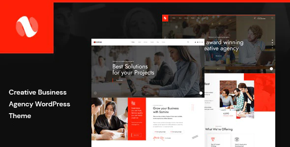 Sominx v1.1.1 Creative Business Agency WordPress Theme Download