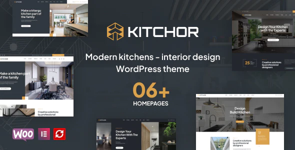 Kitchor v.1.0.9 Interior Design WordPress Theme Download