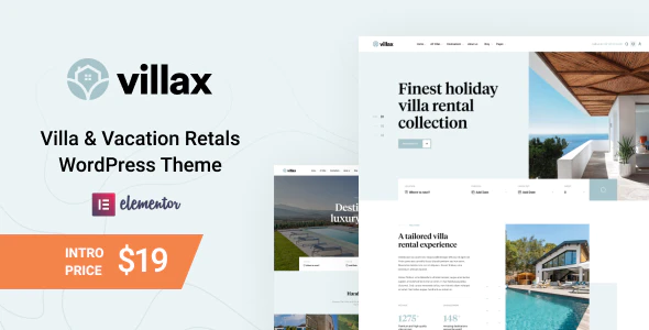 Villax v1.1.0  – Villa & Vacation Rentals WordPress Theme Download