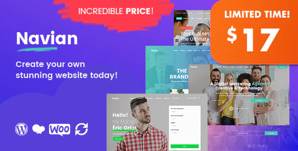 Navian v1.4.5 – Multi-Purpose Responsive WordPress Theme Download