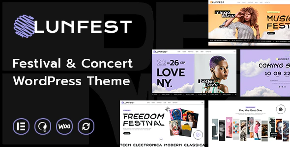 Lunfest v.1.0.3 Festival & Concert WordPress Theme Download