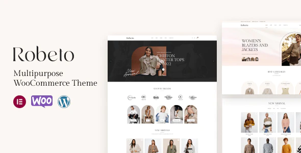 Robeto v1.0.6 Multipurpose WooCommerce WordPress Theme Download