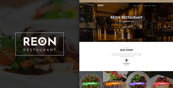 Reon v1.2.3 – Restaurant WordPress Theme Download