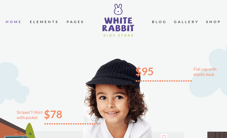 White Rabbit v1.4.0 – Kids Toys & Children Clothing Store (Updated)