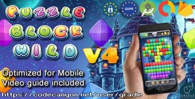 Puzzle Block Wild V4 (Admob + GDPR + Android Studio) Download