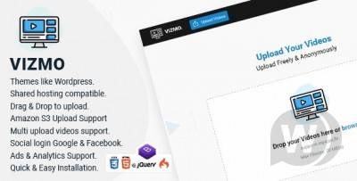 Vizmo v1.0 (Updated) – a simple video hosting Php Script Download