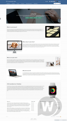 Landing Page 1.1.0 – landing on IPS 4.5 Download