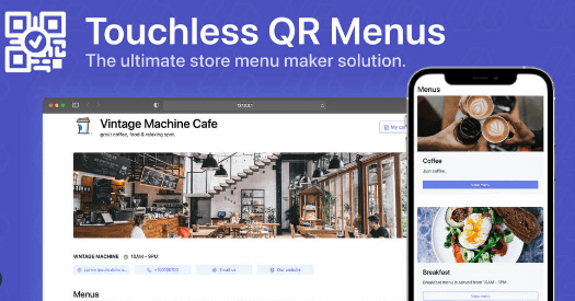 66QrMenu-Nulled-Touchless-QR-Menus-Free-Download