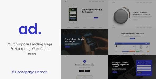 Advent v1.4.4 – Digital Marketing WordPress Theme