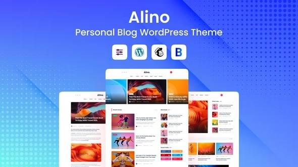 Alino v1.0 Personal Blog WordPress Theme Download