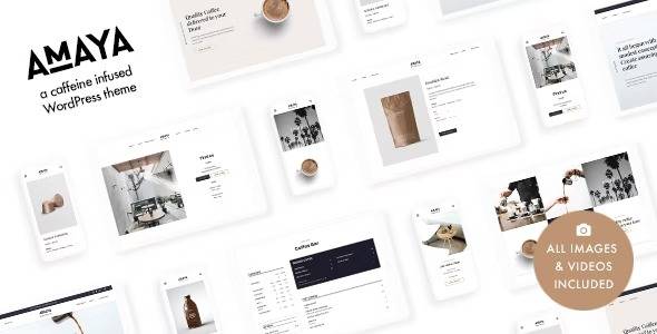 Amaya – Coffee Shop WordPress Theme v2.08 Download