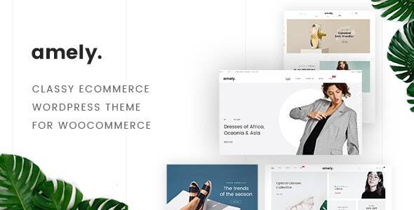 Amely Fashion Shop WordPress Theme for WooCommerce