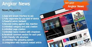 Angkor News v.1.0 – News CMS PHP Script Download