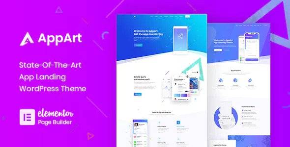 AppArt - Creative WordPress Theme For Apps