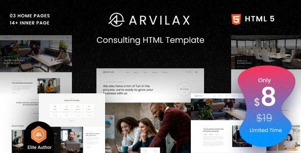 Arvilax v1.0.4 – Business Consulting WordPress Theme Download