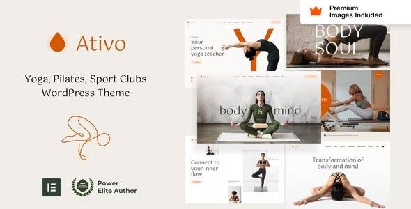 Ativo v5.7 – Pilates Yoga WordPress Theme Download