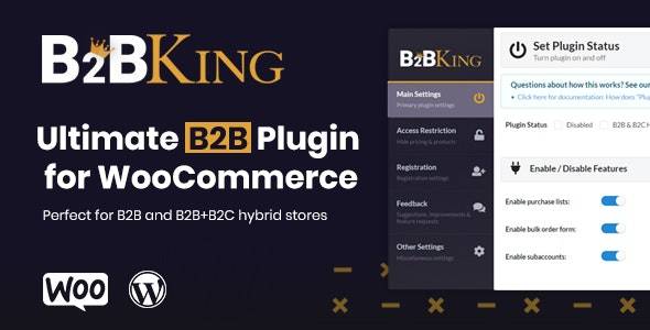 B2BKing v4.7.10 The Ultimate WooCommerce B2B & Wholesale WordPress Plugin Download