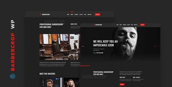 Barbercrop v1.0 – Hairdressing WordPress Theme