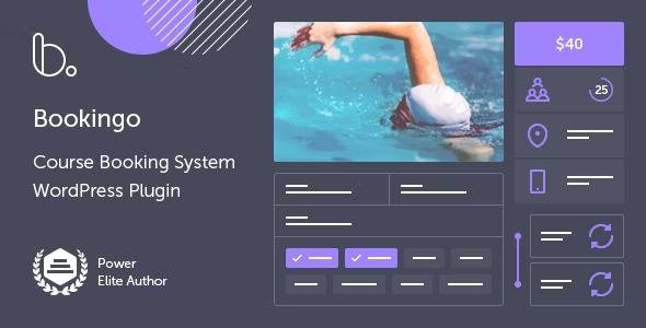 Bookingo v1.6 – Course Booking System for WordPress Download