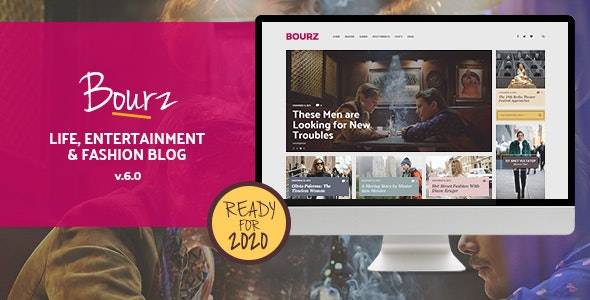 Bourz v7.0.6 – Life, Entertainment & Fashion Blog Theme