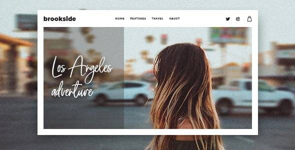 Brookside v1.4 – Personal WordPress Blog Theme