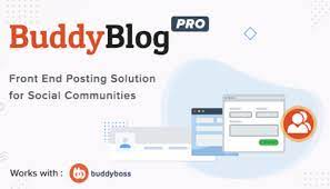 BuddyBlog Pro v1.3.5 WordPress Plugin