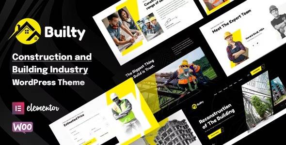 Builty v1.3.2 Best Construction WordPress Theme Download