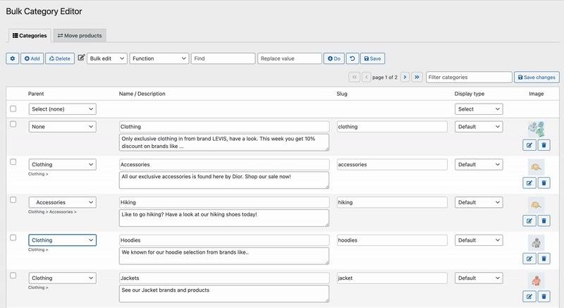 Bulk Category Editor for WooCommerce v1.2.12 Download