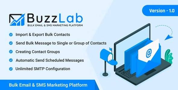 BuzzLab v1.1 – Bulk Email And SMS Marketing Platform