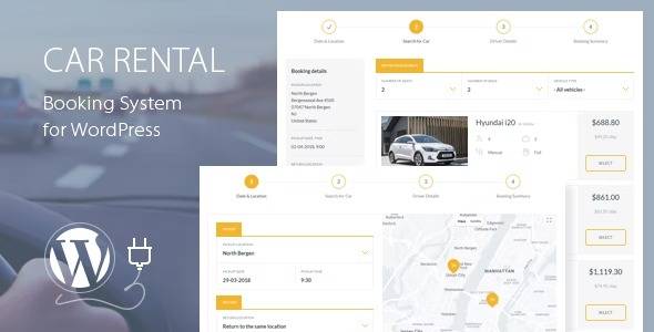 Car Rental Booking System for WordPress v.3.1 Download