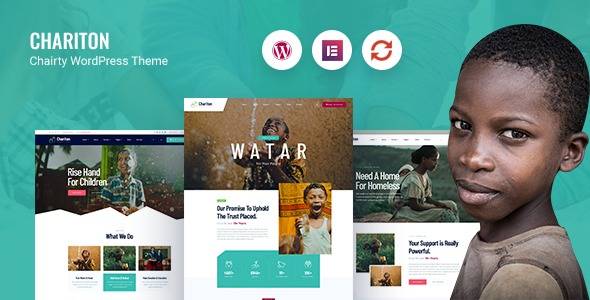 Chariton v2.0.1 NonProfit Charity WordPress Theme Download