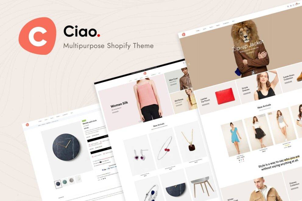 Ciao v2.1.0 – Multipurpose Shopify Theme