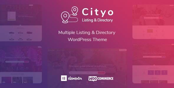 Cityo v1.1.31 – Multiple Listing Directory WordPress Theme Download