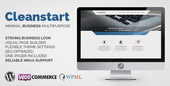 CLEANSTART v2.2.0 – Clean Multipurpose Business Theme