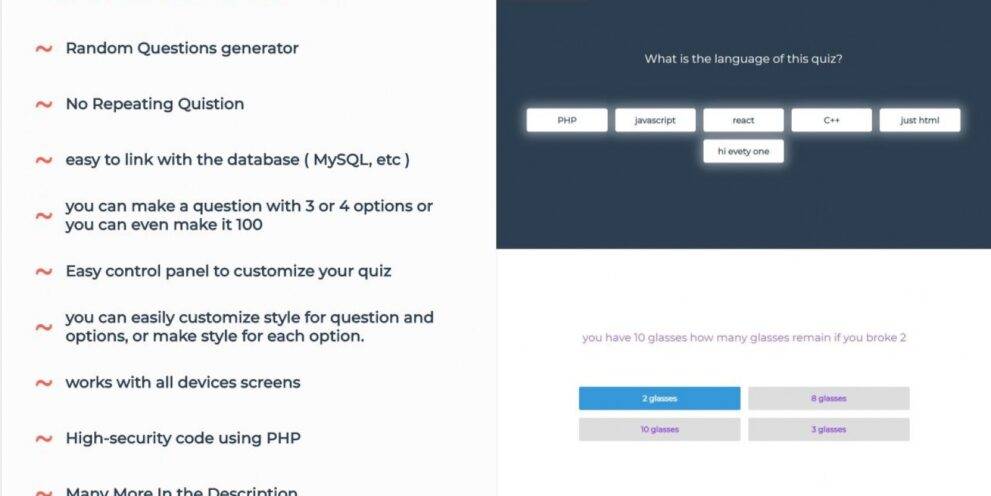 CodeSter v.1.0 PHP Random Quiz Maker Script Download