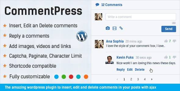 CommentPress v2.8.1 – Ajax Comments, Insert, Edit and Delete