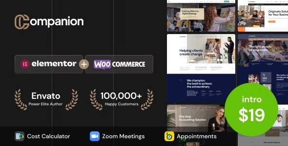 Companion v1.0.6 Corporate Business WordPress Theme Download