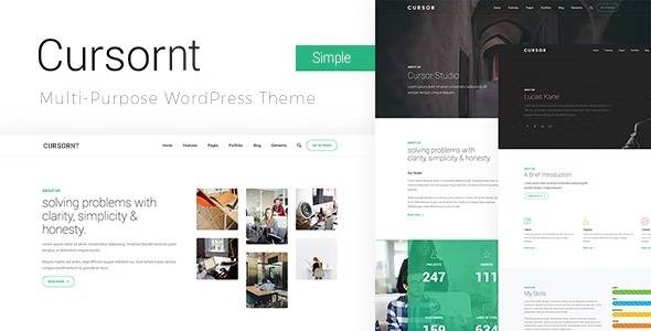 Cursornt-Nulled business startup wordpress theme