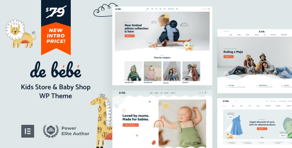 Debebe v3.8 – Baby Shop and Children Kids Store WordPress Download