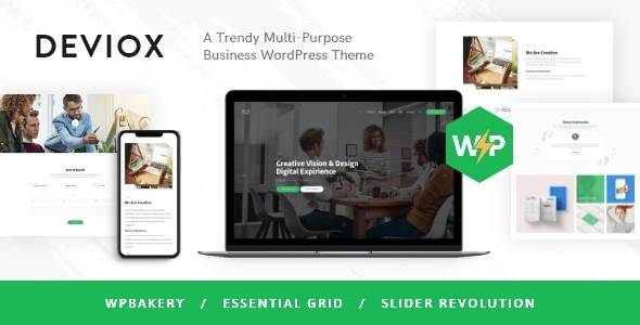 Deviox v2.3.0 – A Trendy Multi-Purpose Business Theme