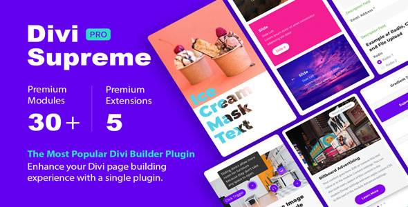 Divi Supreme Pro nulled